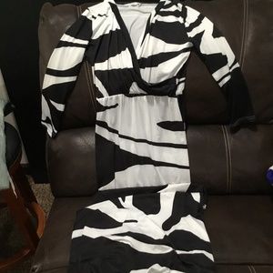New! B&W Dress